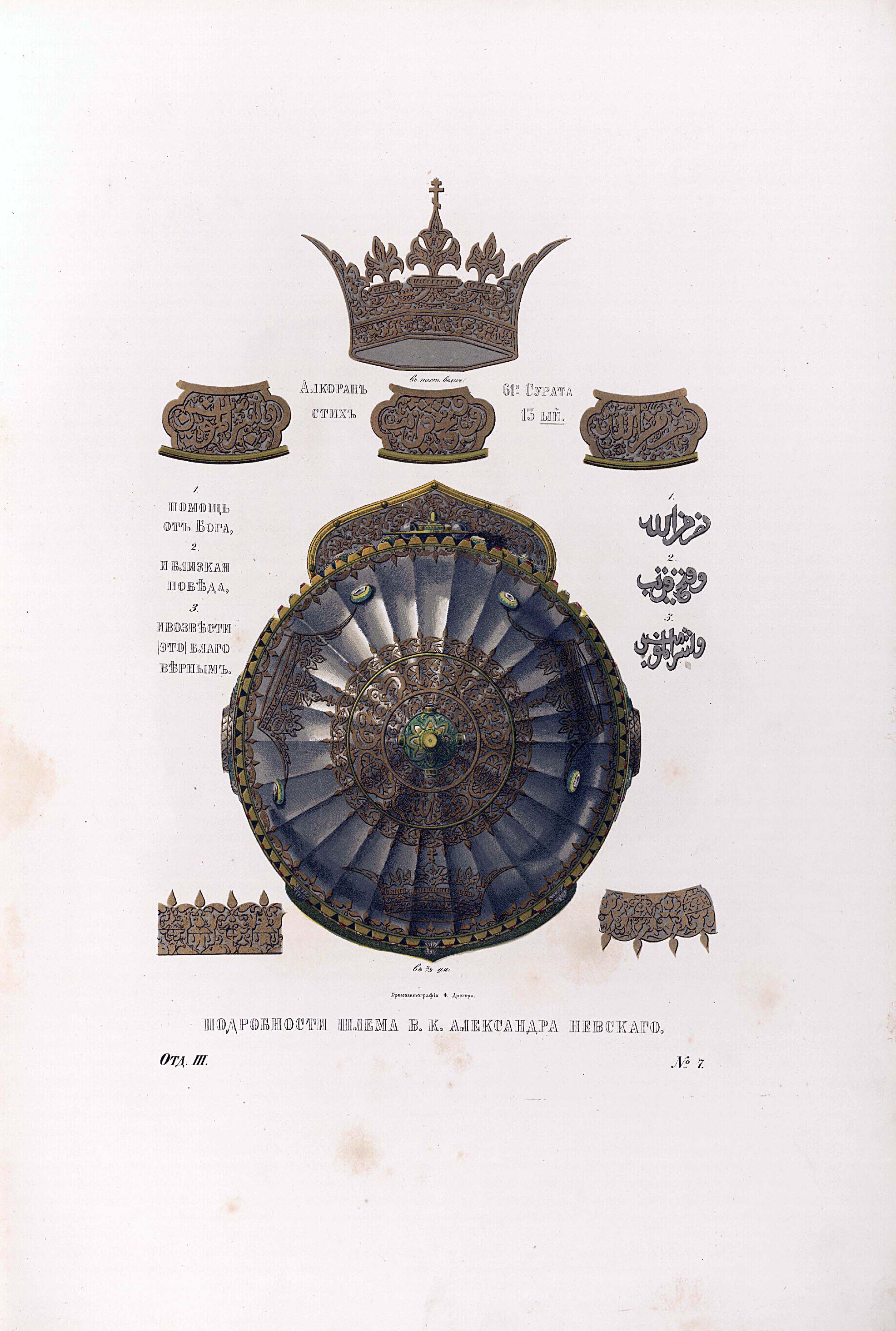 «Большая ерихонка» Царя Михаила Фёдоровича, шлем Александра Невского